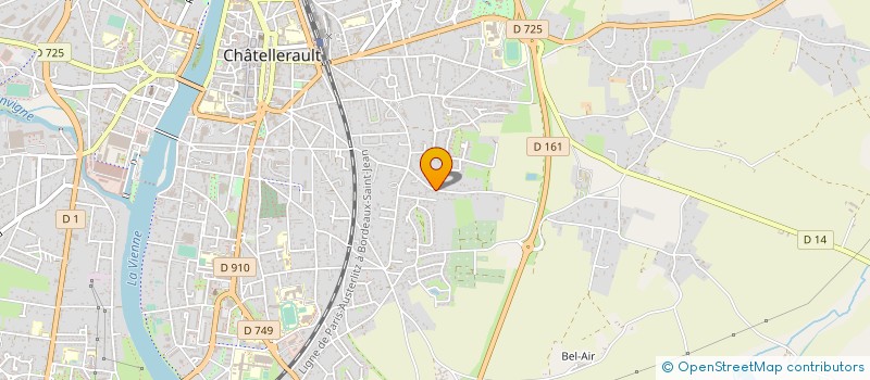 localisation de l'entreprise MONSIEUR SIMON VAUCELLE à CHATELLERAULT