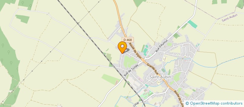 localisation de l'entreprise MONSIEUR SIMON VAUTHEY  SAINT-AUBIN