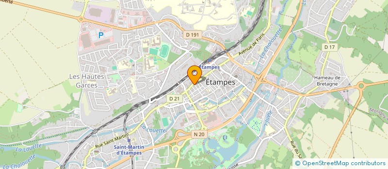 localisation de l'entreprise MONSIEUR SIMON VERGER  ETAMPES