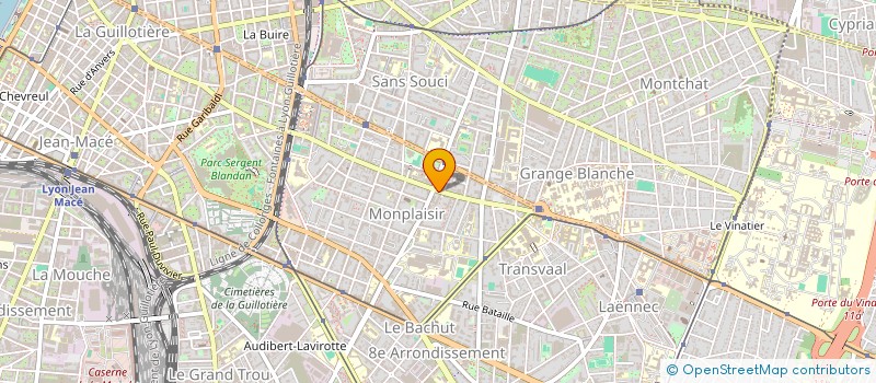 localisation de l'entreprise MONSIEUR SIMON VERHILLE  LYON