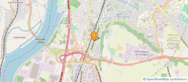 localisation de l'entreprise MONSIEUR SIMON VEZIRIAN à VALENCE