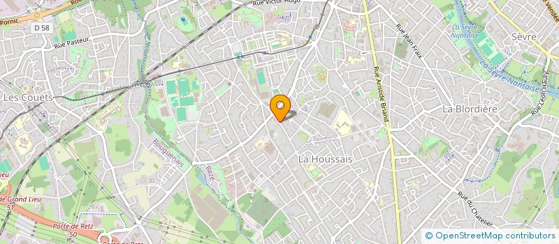 localisation de l'entreprise MONSIEUR SIMON VIAUD  REZE