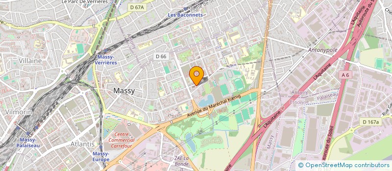 localisation de l'entreprise MONSIEUR SIMON VIC à MASSY