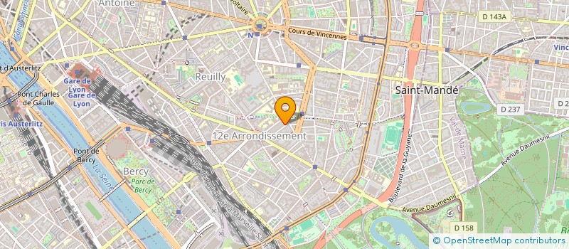 localisation de l'entreprise MONSIEUR SIMON VIDAL  PARIS