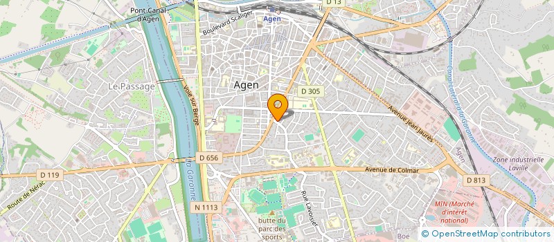 localisation de l'entreprise MONSIEUR SIMON VIEDMA  AGEN