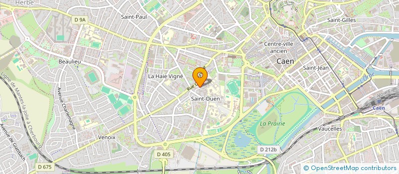 localisation de l'entreprise MONSIEUR SIMON VIEL à CAEN