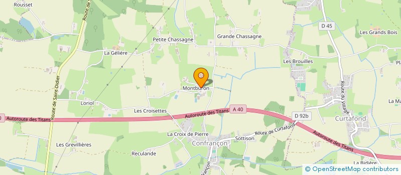 localisation de l'entreprise MONSIEUR SIMON VITTE à CONFRANCON