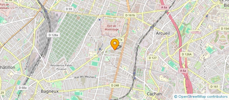 localisation de l'entreprise MONSIEUR SIMON VITTOZ à BAGNEUX