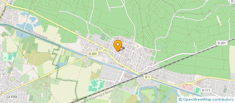 localisation de l'entreprise MONSIEUR SIMON VOUILLOT  AY-CHAMPAGNE