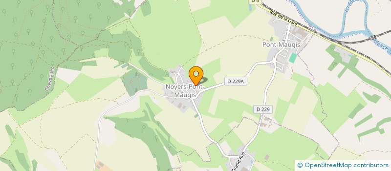 localisation de l'entreprise MONSIEUR SIMON WARIN à NOYERS-PONT-MAUGIS