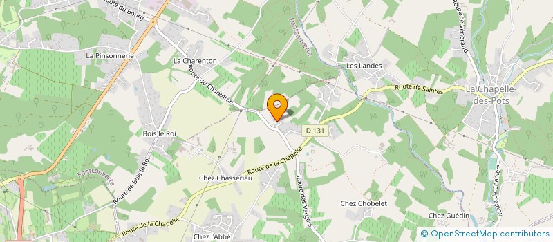 localisation de l'entreprise MONSIEUR SIMON WEGRZYN  LES GONDS