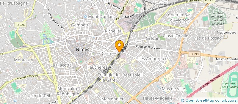 localisation de l'entreprise MONSIEUR SIMON WELDLASE  NIMES