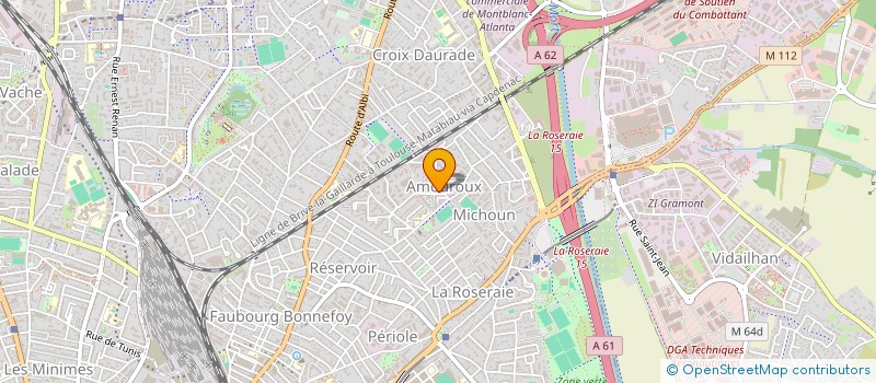 localisation de l'entreprise MONSIEUR SIMON WIROTH à TOULOUSE