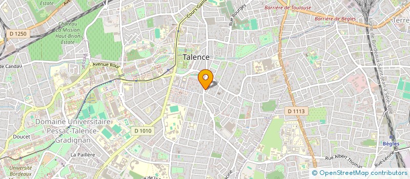 localisation de l'entreprise MONSIEUR SIMON WYCKAERT  TALENCE