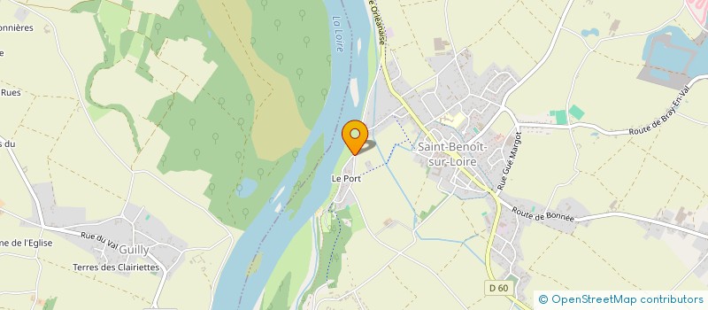 localisation de l'entreprise MONSIEUR SIMON ZANCRISTOFORO  SAINT-BENOIT-SUR-LOIRE