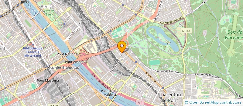 localisation de l'entreprise MONSIEUR SIMON ZERDOUN  CHARENTON-LE-PONT