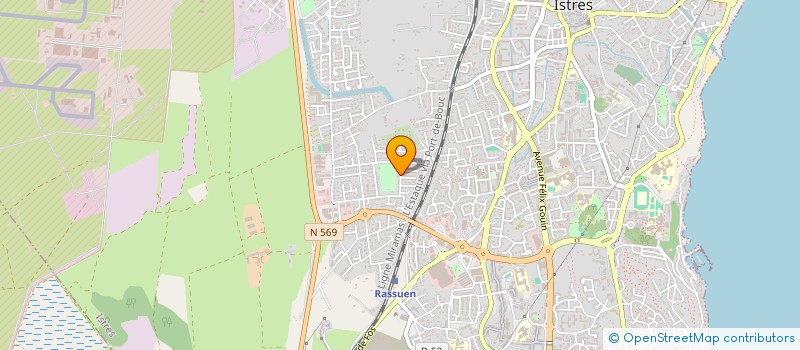 localisation de l'entreprise MONSIEUR SIMONE CIURLEO  ISTRES