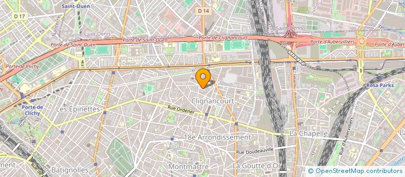 localisation de l'entreprise MONSIEUR SIMONE DI PASQUALE  PARIS