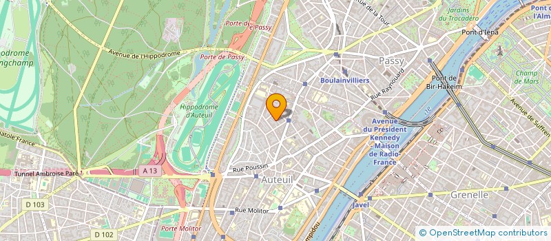 localisation de l'entreprise MONSIEUR SIMONE FRANCESCHINI  PARIS