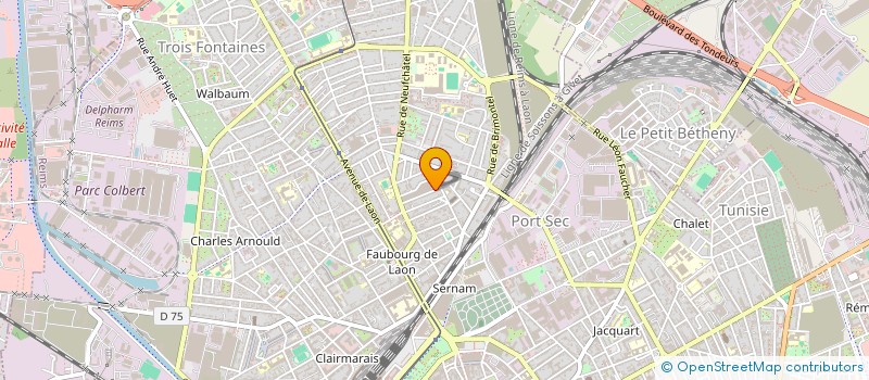 localisation de l'entreprise MONSIEUR SIMONE MILANOVIC  REIMS