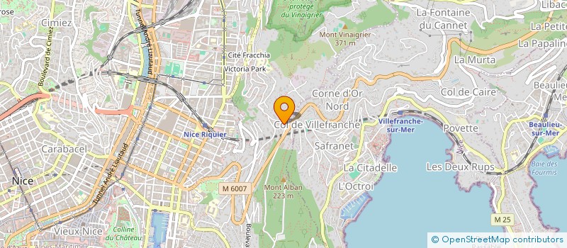 localisation de l'entreprise MONSIEUR SIMONE POGGI à NICE