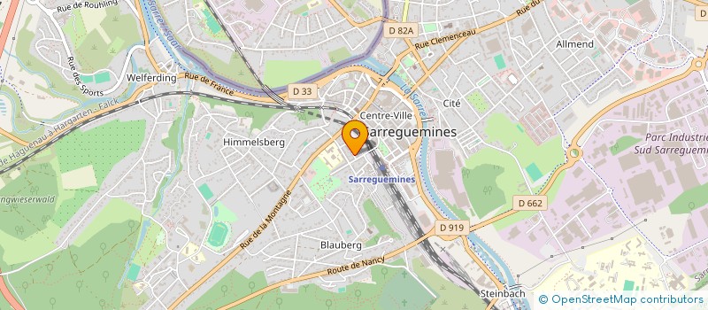 localisation de l'entreprise MONSIEUR SIMONE ROHR à SARREGUEMINES