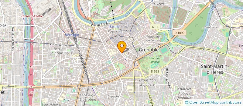 localisation de l'entreprise MONSIEUR SIMONE ROULET à GRENOBLE