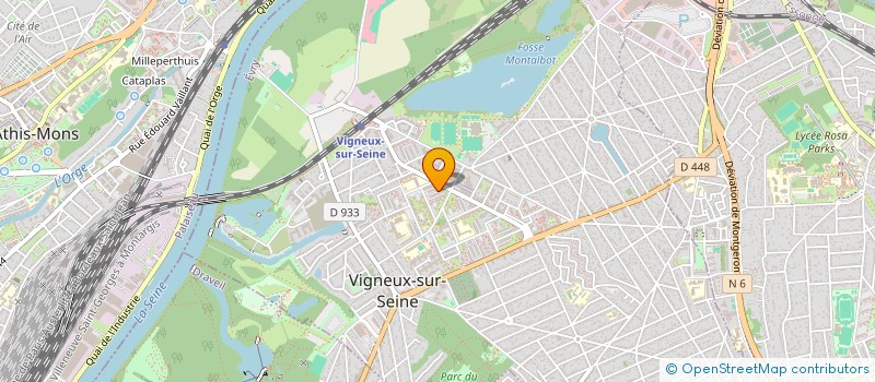 localisation de l'entreprise MONSIEUR SIMPLICE DOHE  VIGNEUX-SUR-SEINE