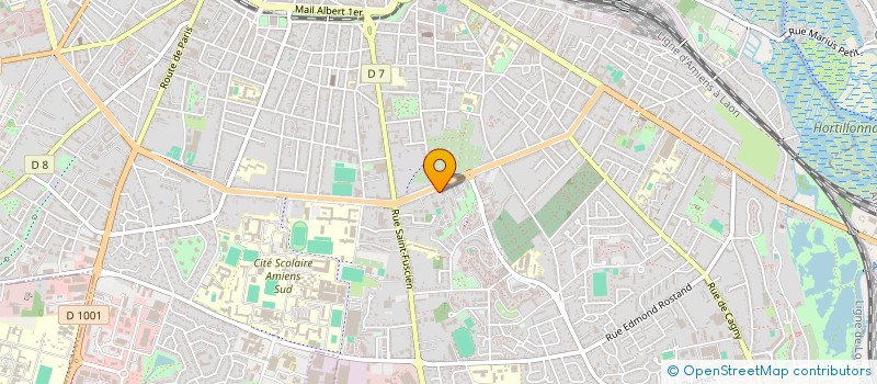 localisation de l'entreprise MONSIEUR SIMPLICE MOUKOUTA à AMIENS