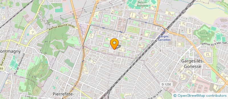 localisation de l'entreprise MONSIEUR SIMPLICE RUFIN MABOUNDOU à SARCELLES