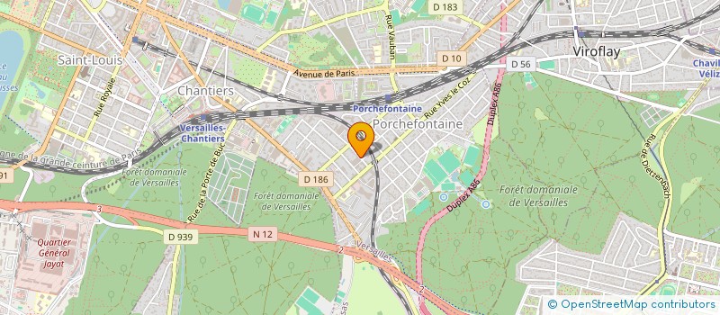 localisation de l'entreprise MONSIEUR SIMPLICE WELLINGTON à VERSAILLES