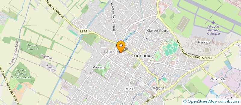 localisation de l'entreprise MONSIEUR SIMPLICIO BOKESA BALA à TOULOUSE