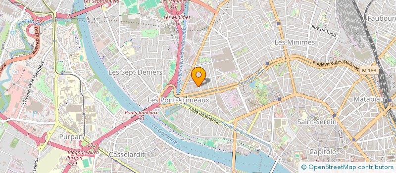 localisation de l'entreprise MONSIEUR SIMPLICIO RAMOS  TOULOUSE