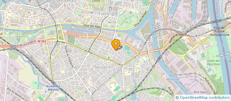 localisation de l'entreprise MONSIEUR SINA AHMADIAN à STRASBOURG