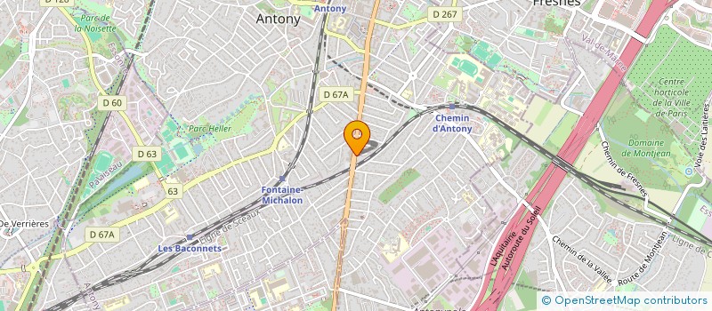 localisation de l'entreprise MONSIEUR SINA DANFAKHA à ANTONY