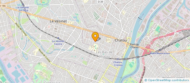 localisation de l'entreprise MONSIEUR SINA FATEH  CHATOU