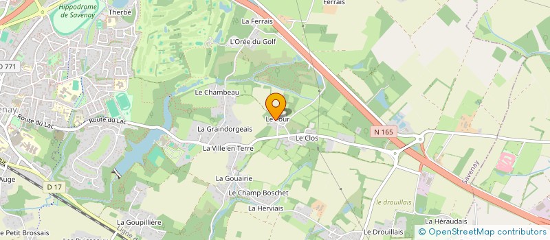 localisation de l'entreprise MONSIEUR SINA POURZAHEDI  SAVENAY