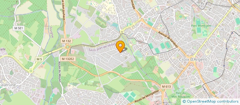 localisation de l'entreprise MONSIEUR SINALI MEITE  SAINT-JEAN-DE-VEDAS