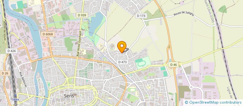 localisation de l'entreprise MONSIEUR SINAN ALICI  SENS