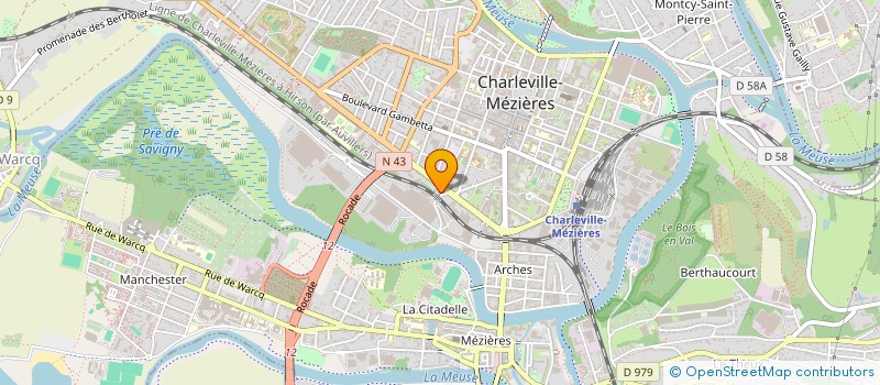 localisation de l'entreprise MONSIEUR SINAN ALIZADA  CHARLEVILLE-MEZIERES