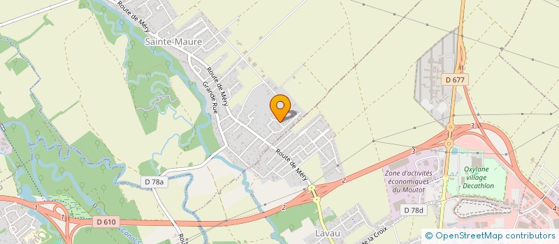 localisation de l'entreprise MONSIEUR SINAN BOYAJYAN  SAINTE-MAURE