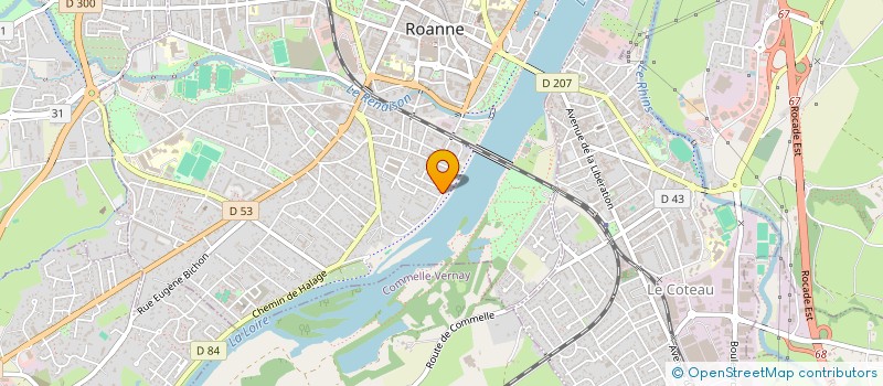 localisation de l'entreprise MONSIEUR SINAN DEMIR  ROANNE