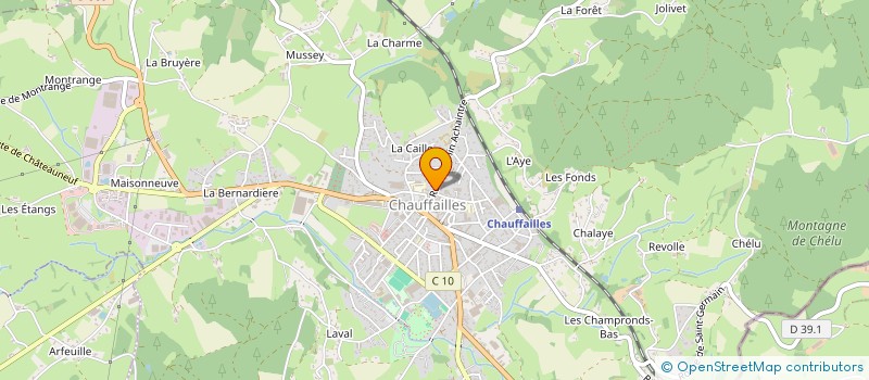 localisation de l'entreprise MONSIEUR SINAN DOGAN  CHAUFFAILLES