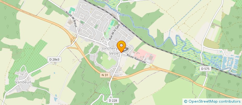 localisation de l'entreprise MONSIEUR SINAN KARACOL  JONCHERY-SUR-VESLE