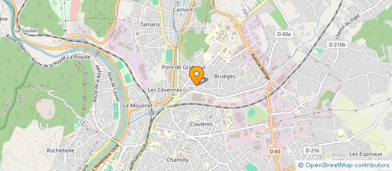 localisation de l'entreprise MONSIEUR SINAN KARTAL à ALES