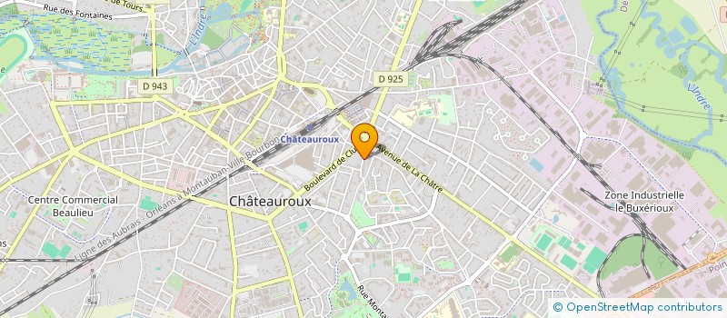 localisation de l'entreprise MONSIEUR SINAN KOCAK  CHATEAUROUX