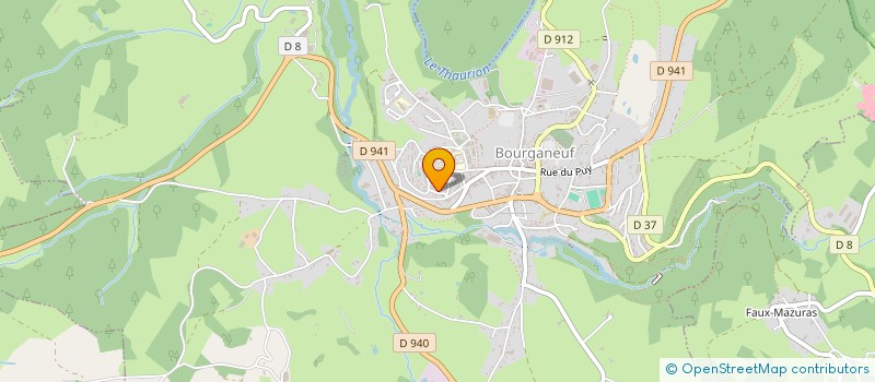 localisation de l'entreprise MONSIEUR SINAN OZDEMIR à BOURGANEUF