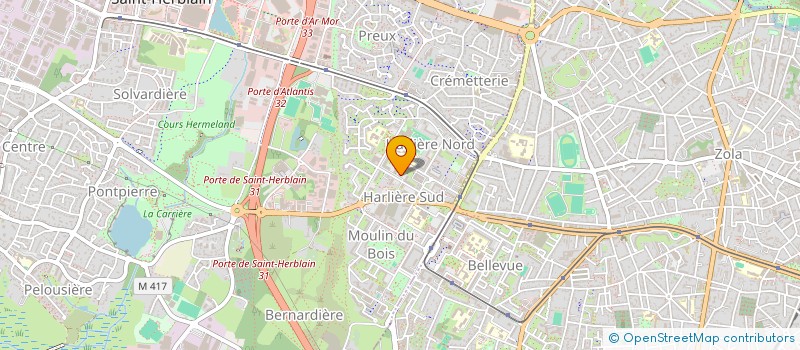 localisation de l'entreprise MONSIEUR SINAN OZTURK  SAINT-HERBLAIN