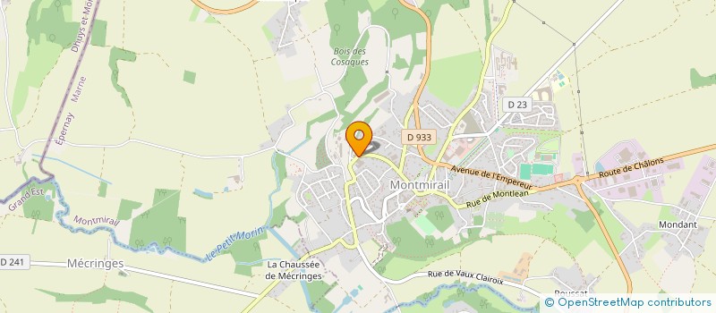 localisation de l'entreprise MONSIEUR SINAN SELMANI  MONTMIRAIL