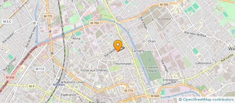 localisation de l'entreprise MONSIEUR SINAN-SULEYMAN KUTLU  ROUBAIX